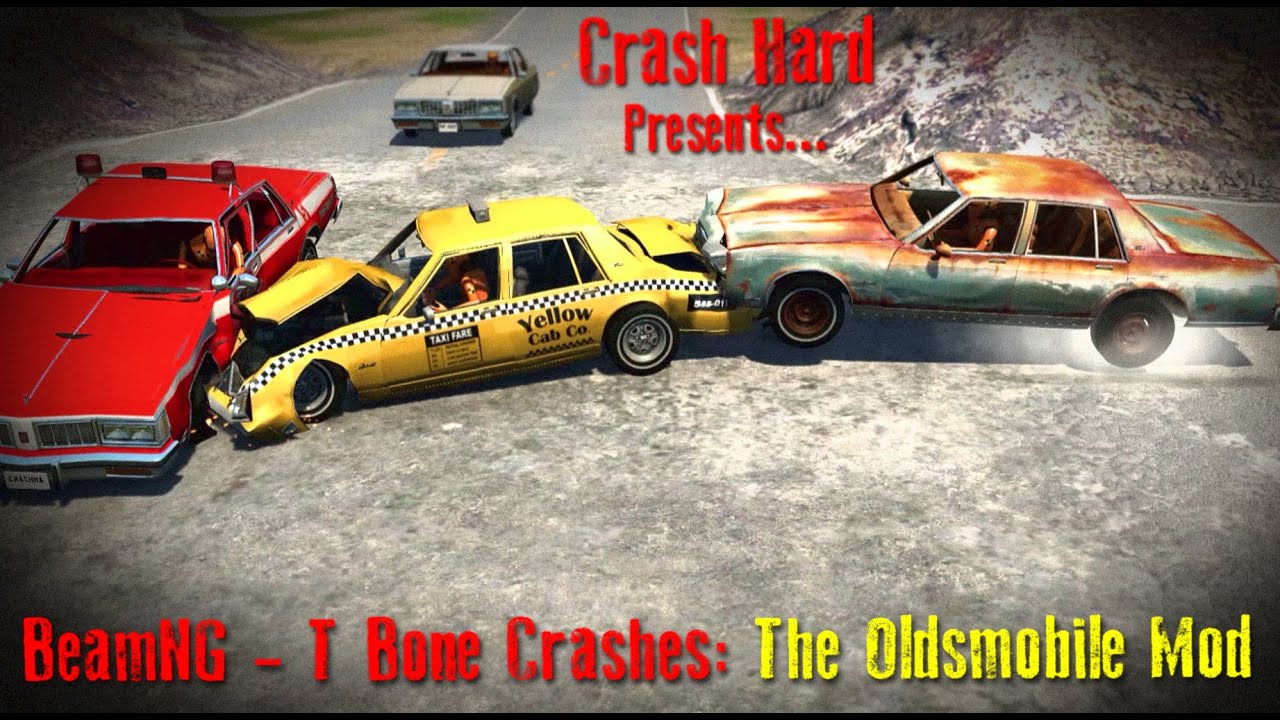 BeamNG - T Bone Crashes: The Oldsmobile Mod
