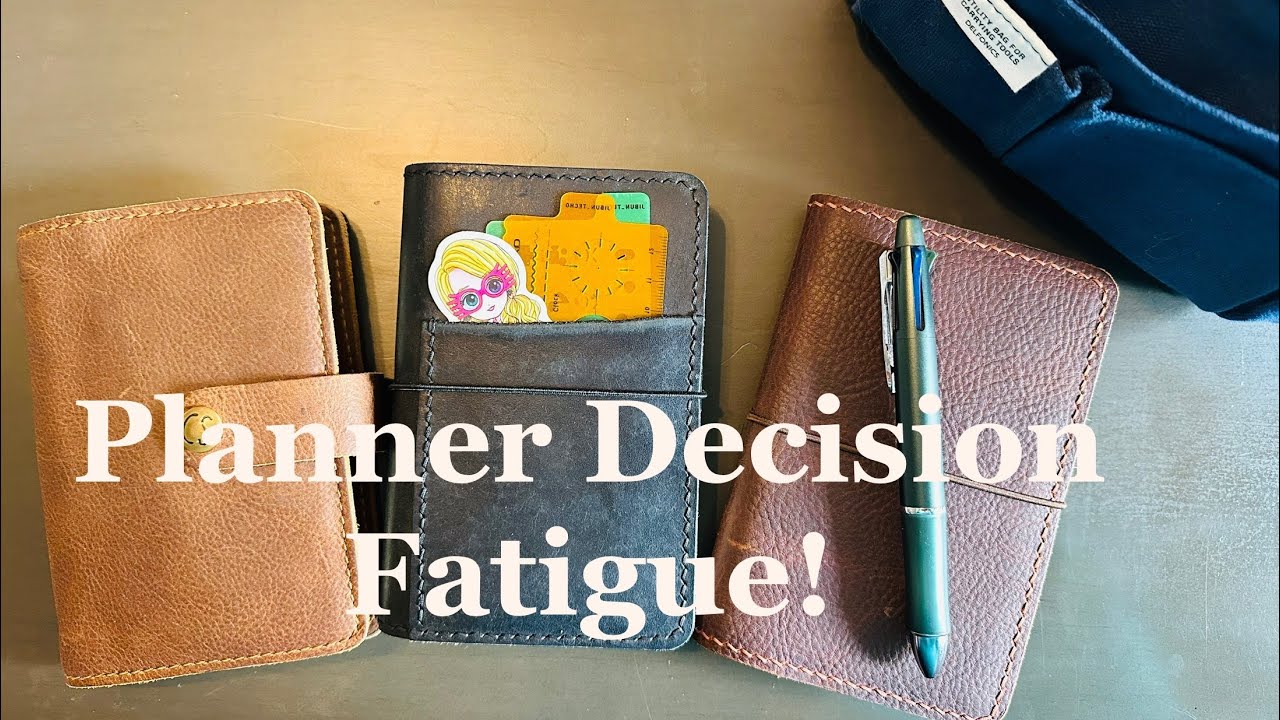 Planner Decision Fatigue! Are More Options Better or Worse? Sterling Ink Pocket for 2026?