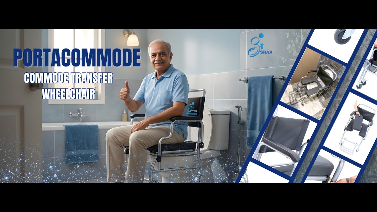 Aasraa Portacommode ART05S Unboxing | Commode Chair for Elderly & Patients | Full Features + Demo