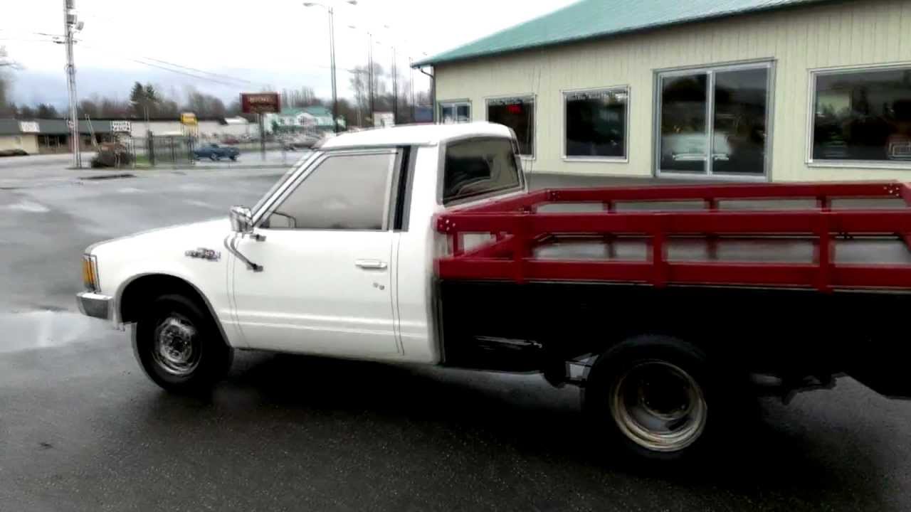 1983 Nissan 1-ton flathbed dually pickup
