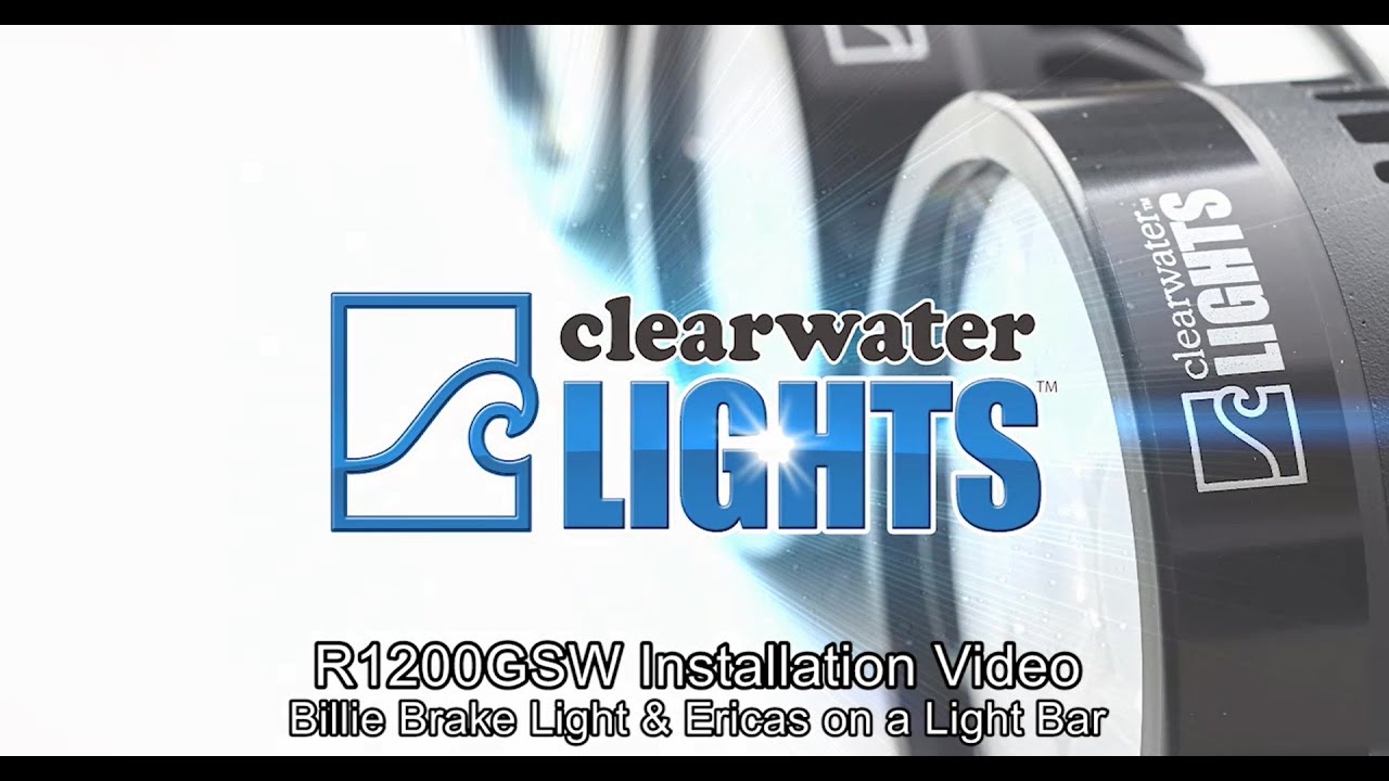 Clearwater Lights R1200GSW Erica & Billie Installation Video