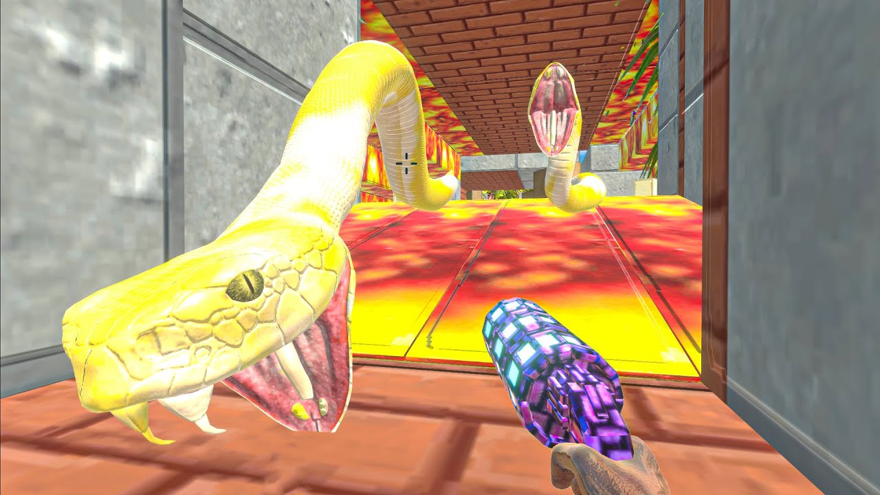 FPS PERSPECTIVE CAN I MAKE IT OUT ALIVE IN THIS DEADLY PLACE?-Animal Revolt Battle Simulator
