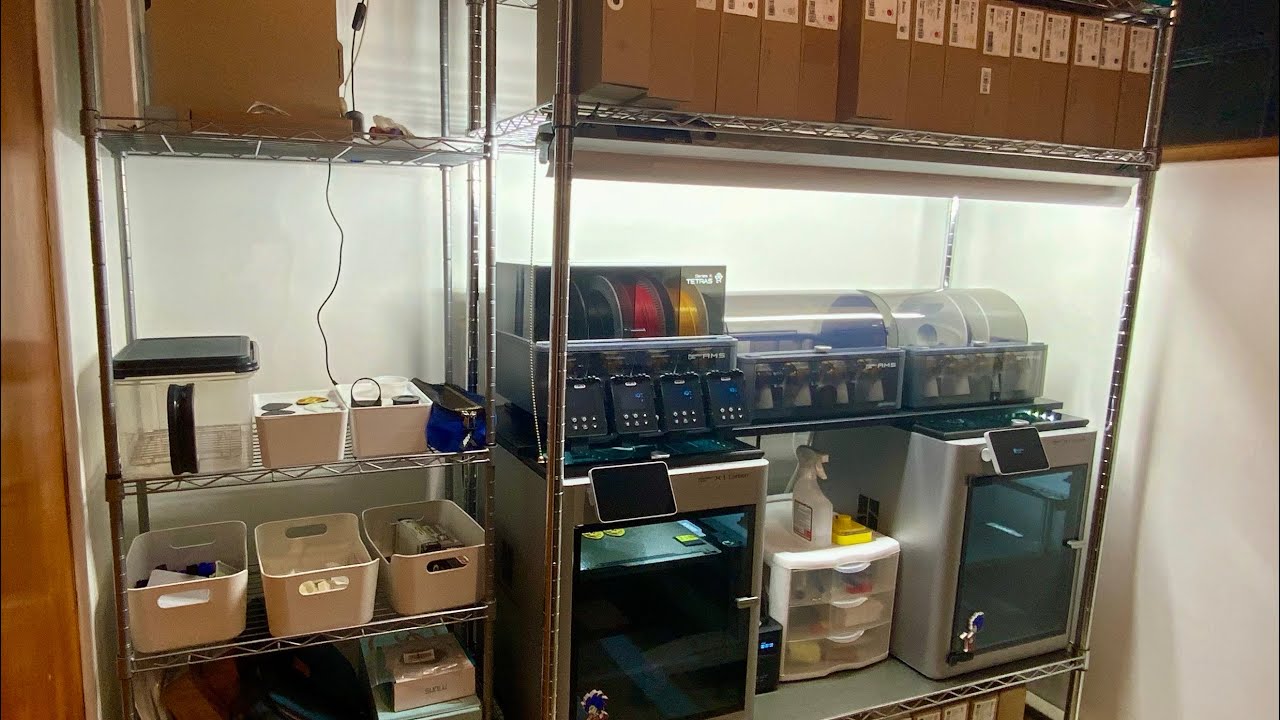 New Bambu 3D printing setup