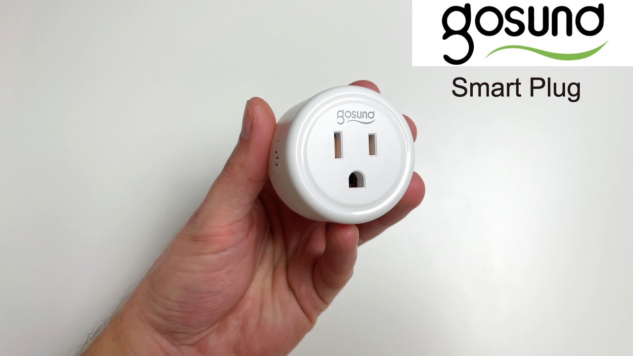 Умная розетка Gosund Smart Plug — распаковка и настройка!