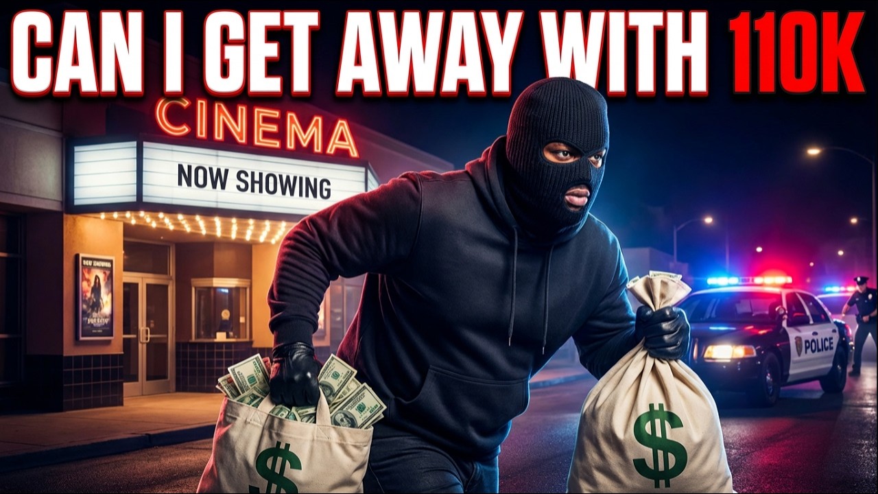 Can I get away with stealing 110K in my mall?