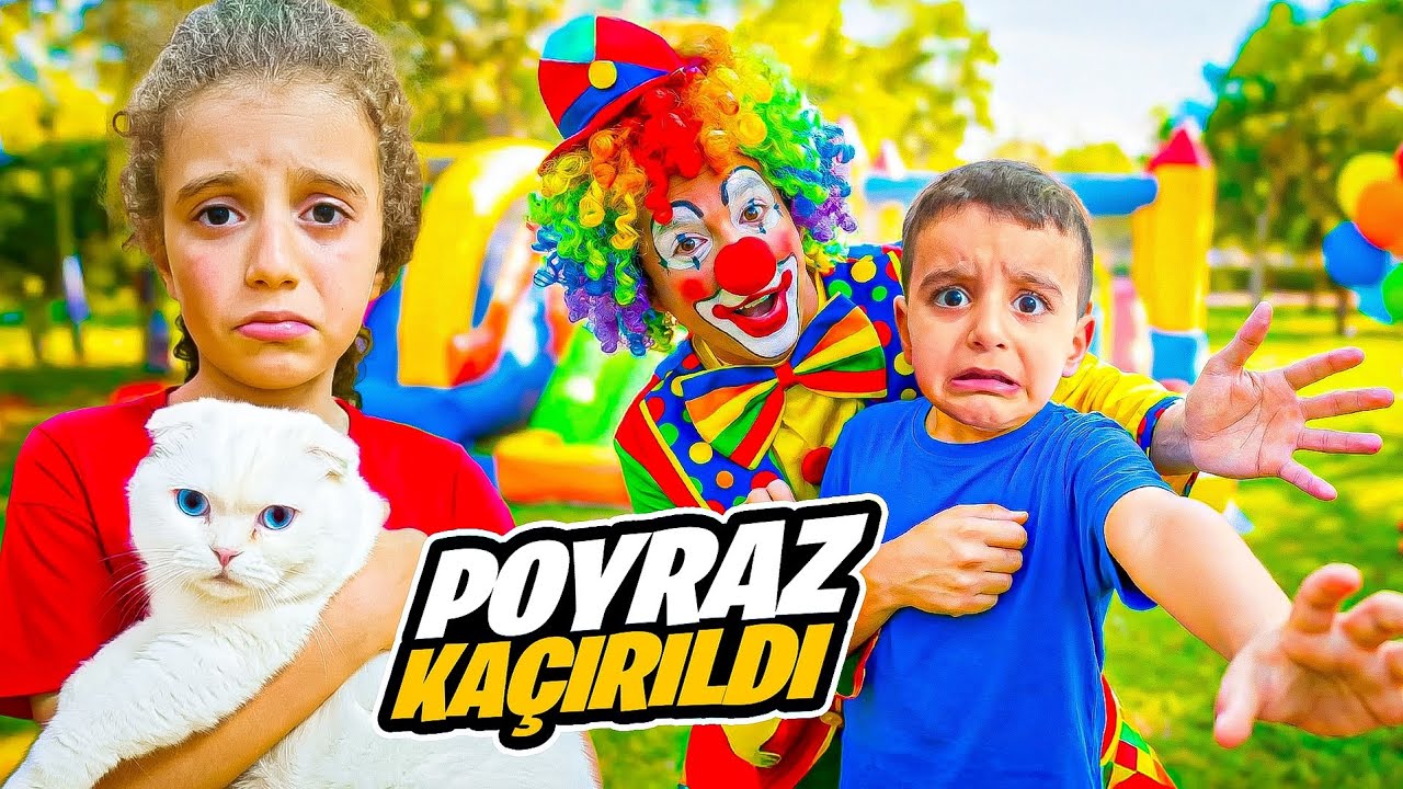 POYRAZI GİZEMLİ PALYAÇO KAÇIRDI!!ELİF HER YERDE ARADI!!