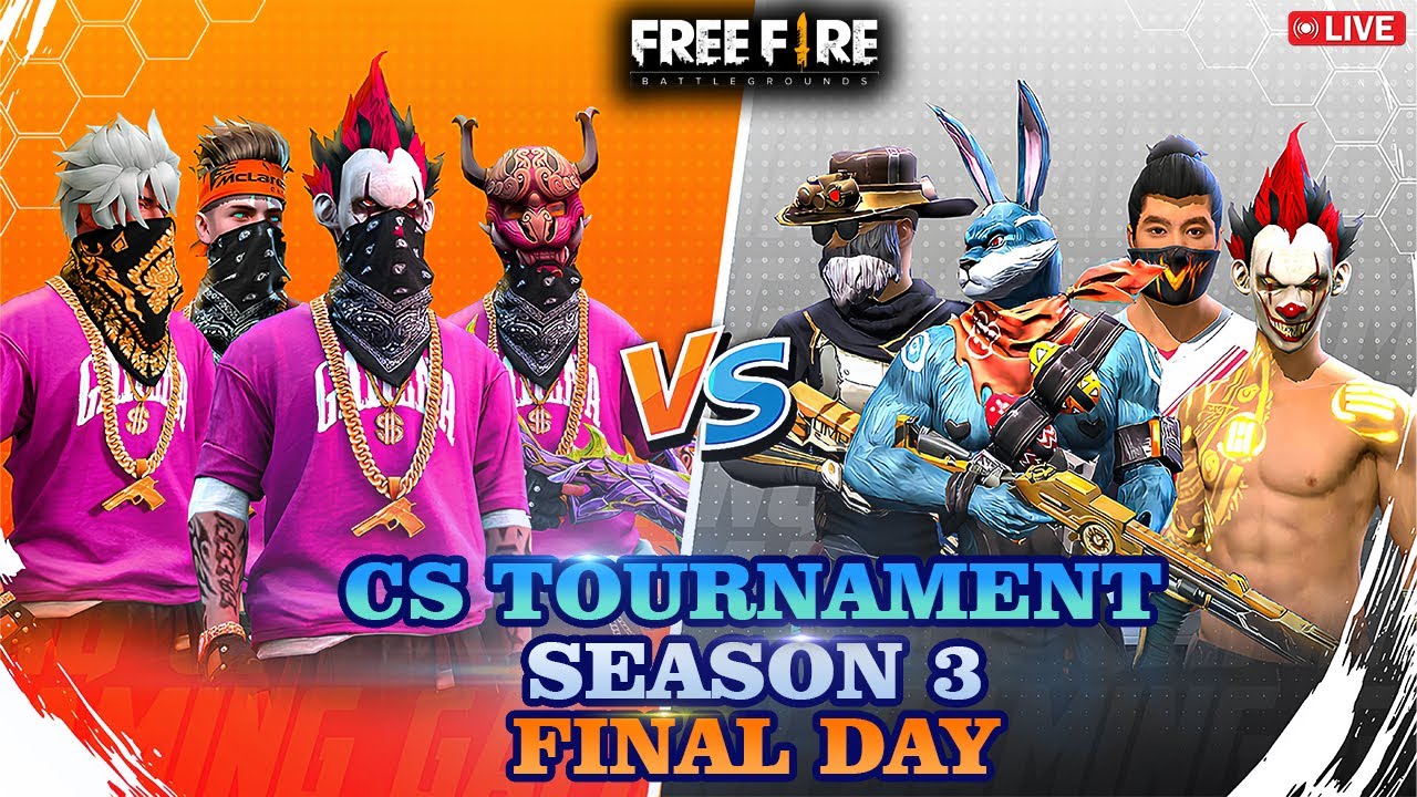 FREE FIRE SEASON 3 CLASH SQUAD TOURNAMENT: Day 2 Live - 2024🔥 (Free Fire Live)
