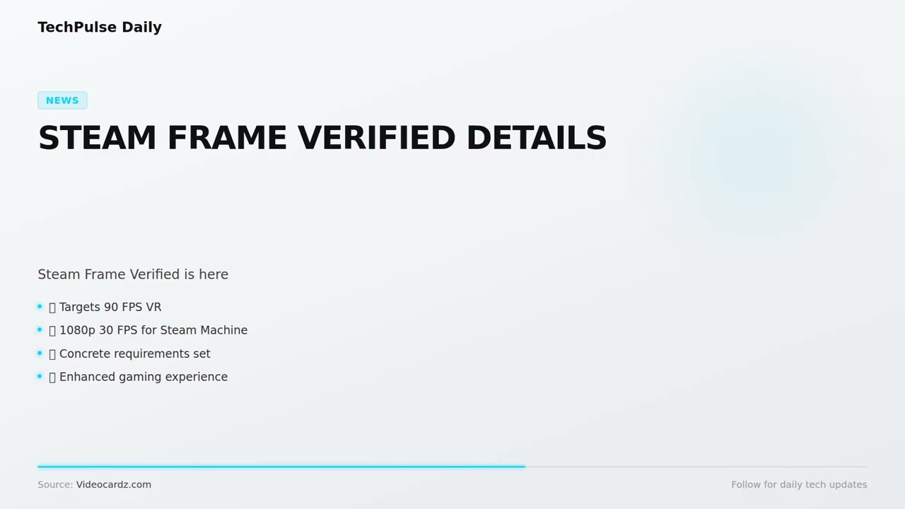 STEAM FRAME VERIFIED DETAILS #Shorts