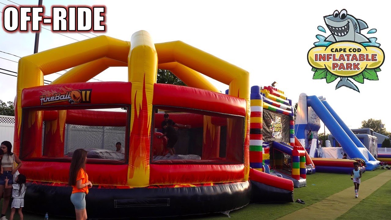 Cape Cod Inflatable Park Off-Ride Footage | Non-Copyright