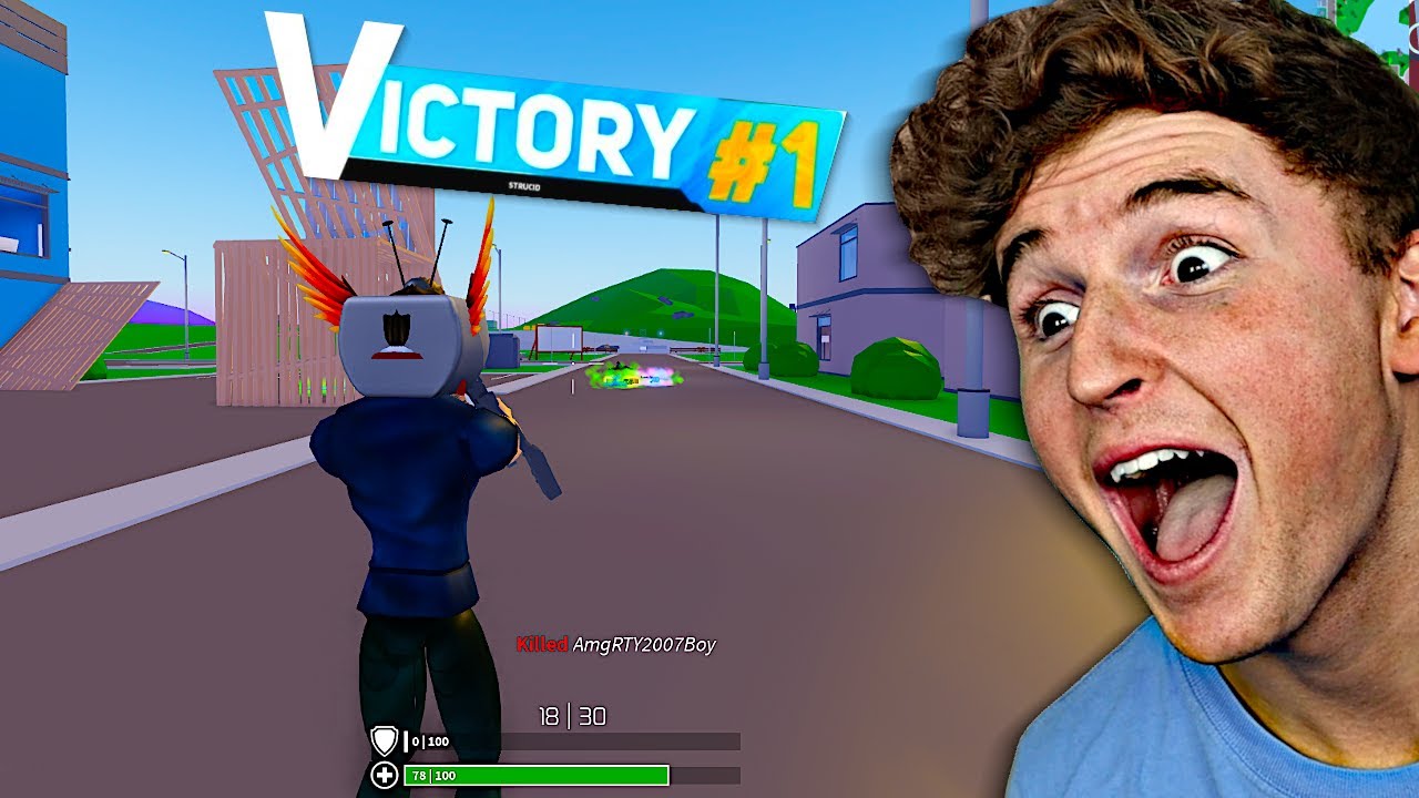 Я играл в Roblox FORTNITE... и это действительно ХОРОШО! (Strucid)