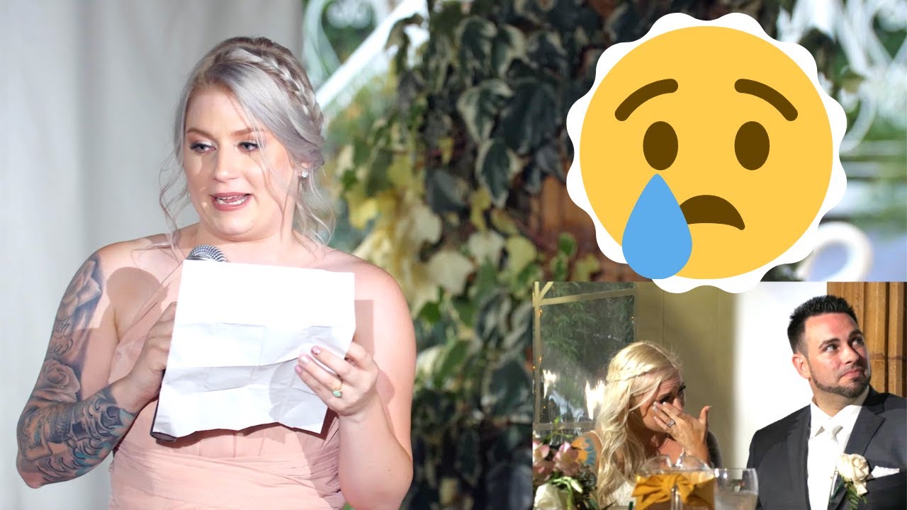 MY TWIN SISTER'S WEDDING SPEECH!😭