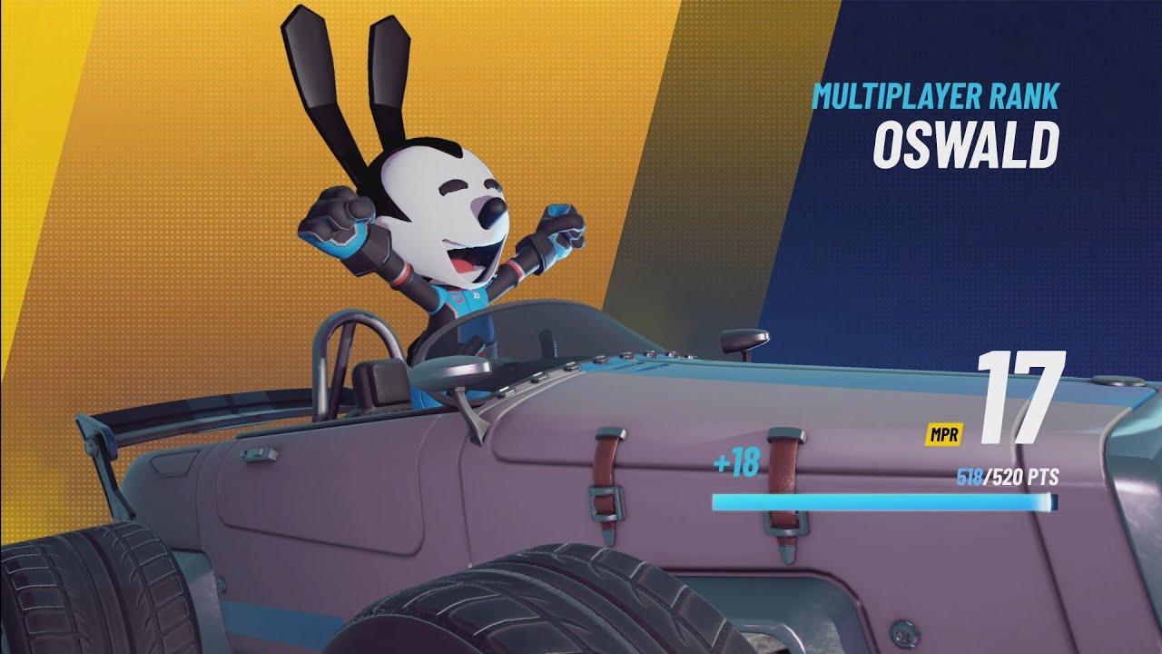 OSWALD - TEAM RANK MATCH - Disney Speedstorm