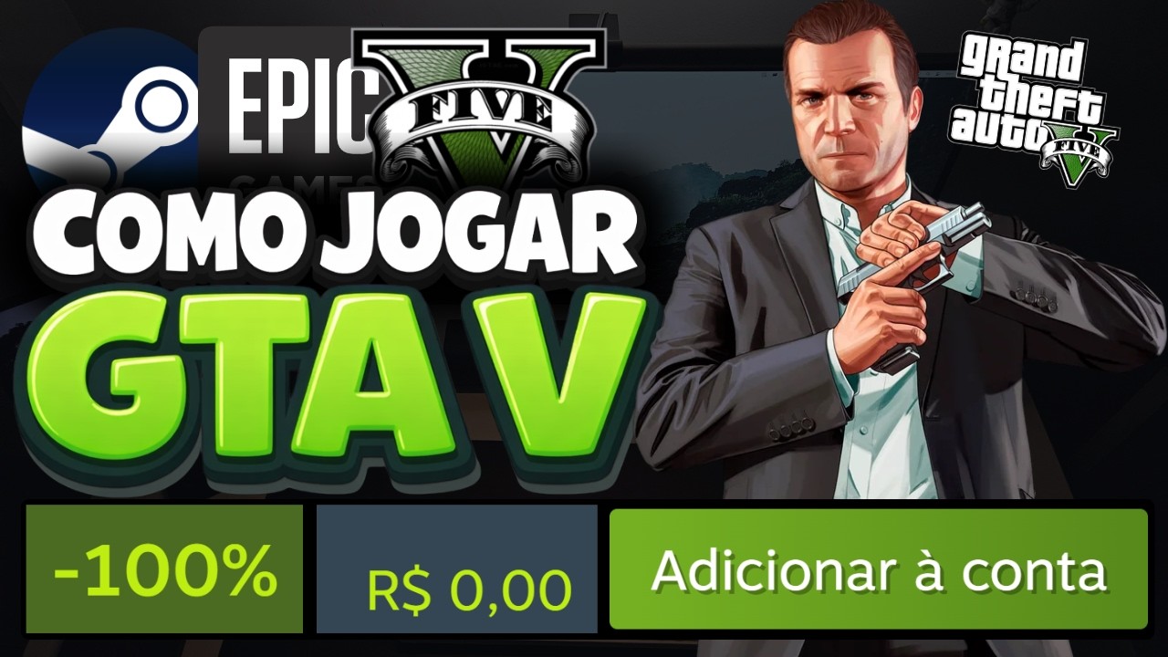 COMO BAIXAR E JOGAR GTA 5 NO PC EM 2026 (TUTORIAL COMPLETO)