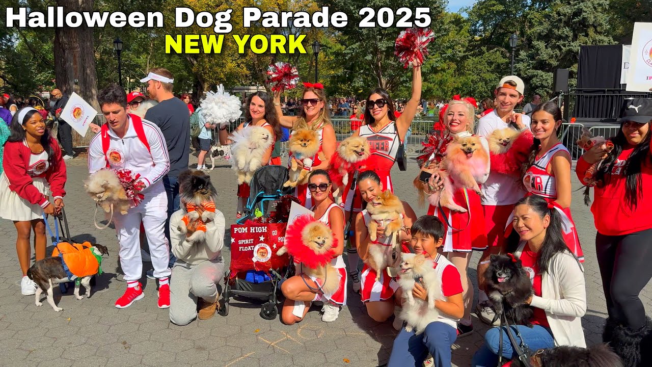 The 35th Annual Tompkins Halloween Dog Parade In NYC 2025