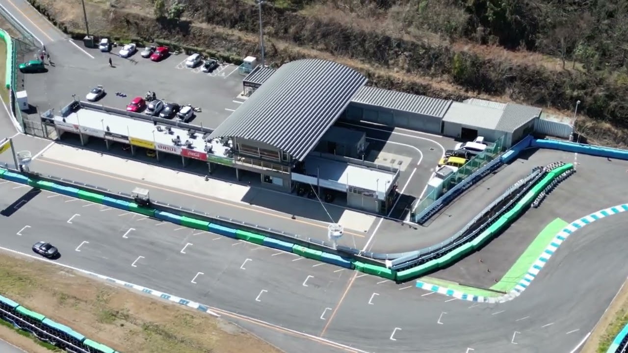 【幸田サーキットyrp桐山 ドローン空撮】 2026年3月14日 Eグループ3本目 NDERCガンメタ S660白 ND5RE灰（音声無し）