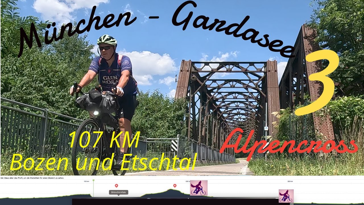 München - Gardasee 3, Bozen und das Tal der Etsch