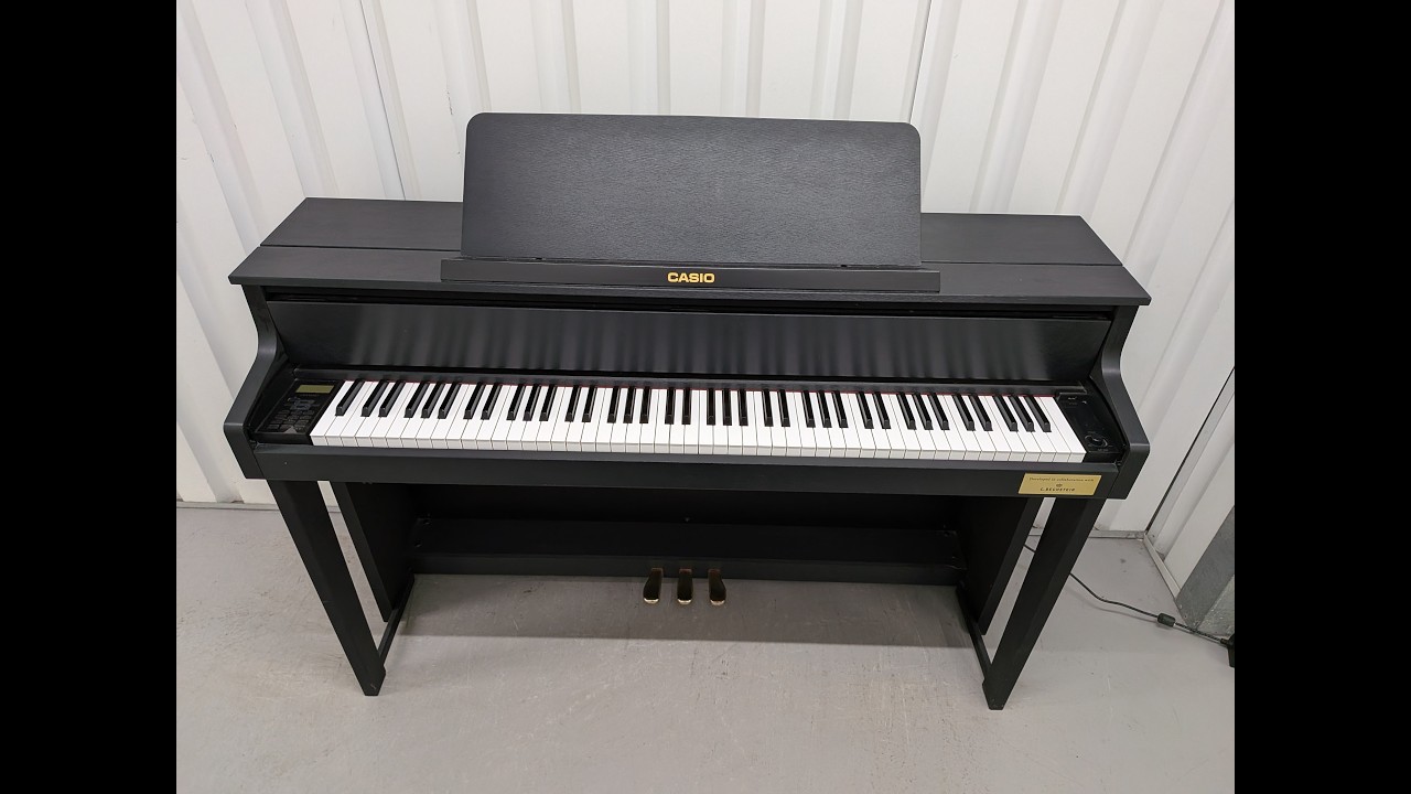 Casio Celviano / Bechstein GP300BK Hybrid Digital piano and stool stock #26077