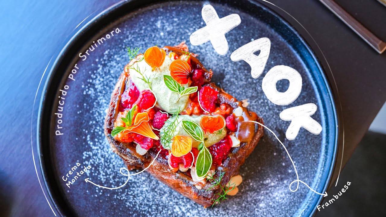 Este restaurante te VOLARÁ la cabeza: XAOK 😍🫐 | 4K