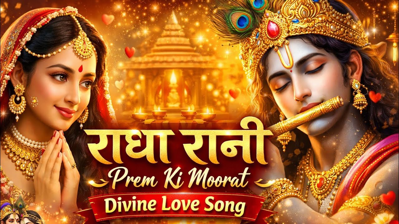Radha Rani Prem Ki Moorat | Filmy Bhajan | Divine Love Song | Radha Krishna Bhajan