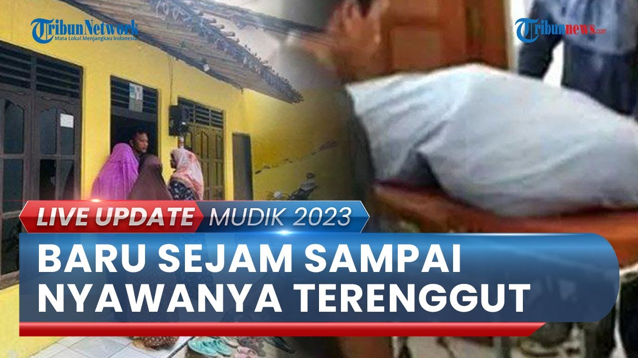 Pemudik di Tegal Baru Sejam Tiba di Rumah Tewas Ditusuk Keponakan, Jadi Korban Salah Sasaran