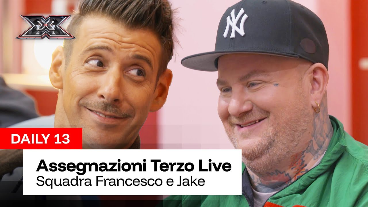 TOMASI suoner&agrave; la chitarra e tutti i concorrenti scoprono le assegnazioni | Daily 13 X Factor 2025