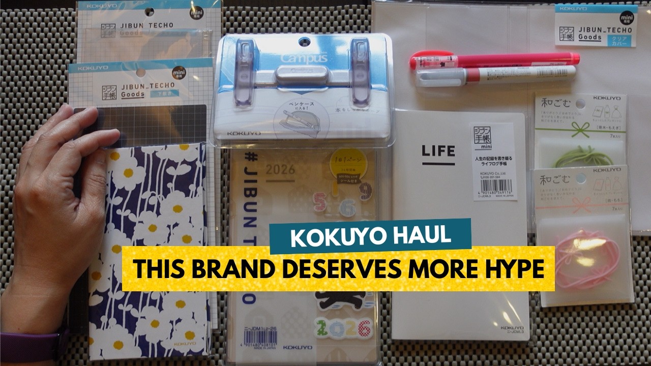Почему Kokuyo заслуживает большего внимания | Jibun Techo Days Mini + Stationery Finds