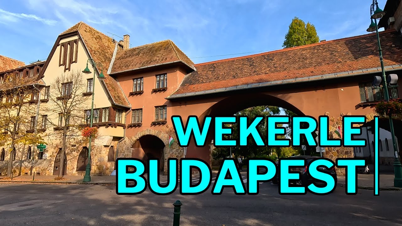 Take a look at what a residential area built in the 1920s looks like! | Budapest Walking Tour [4K]