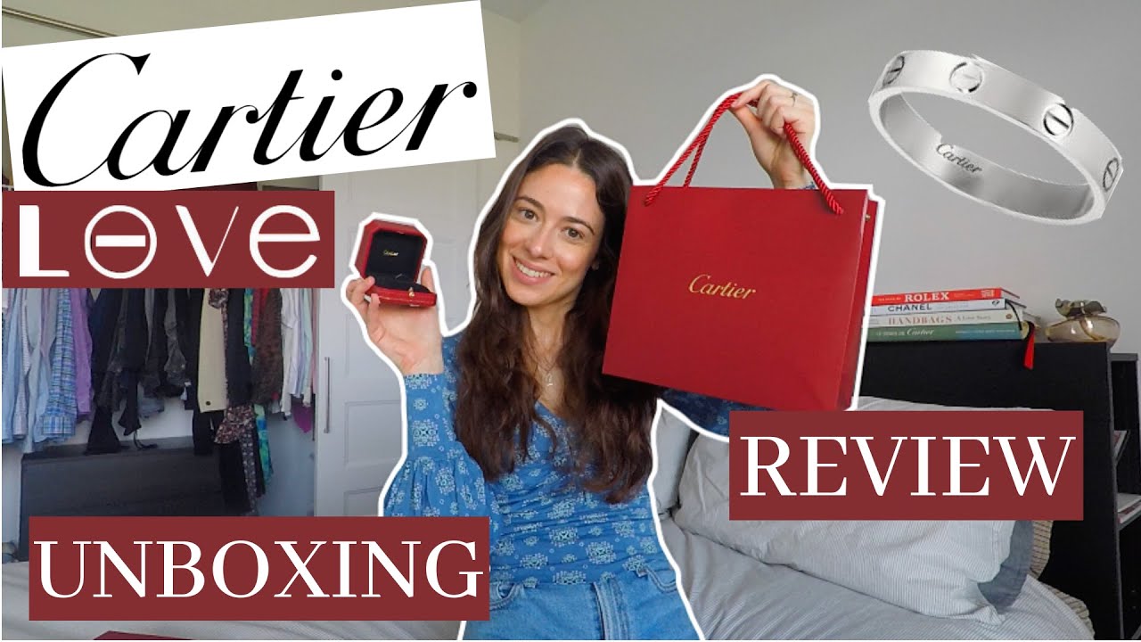 CARTIER LOVE RING UNBOXING: LOVE Wedding Band Reveal | Review | LOVE Ring Collection Explained