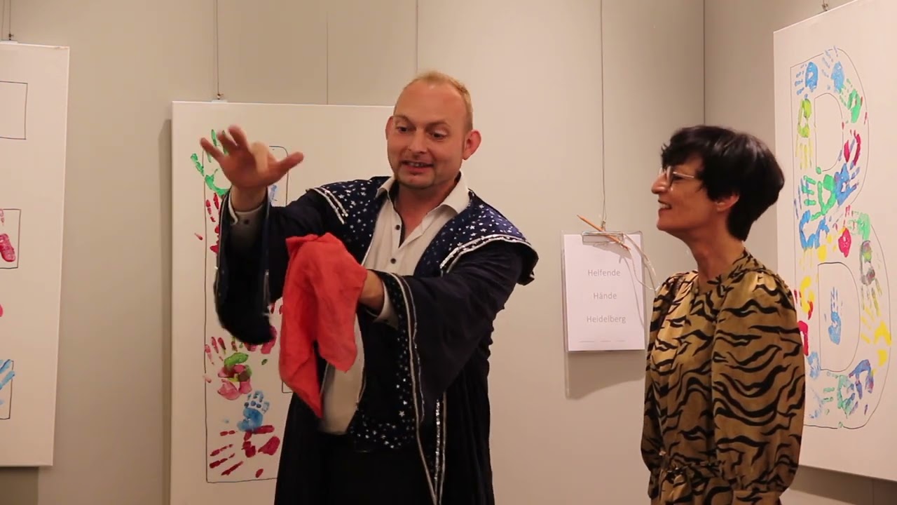 Zaubershow zur Vernissage 