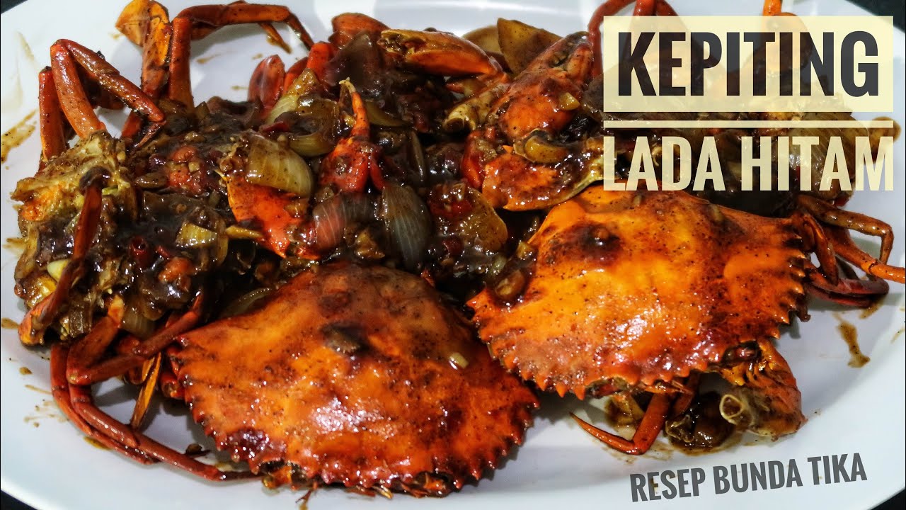 Cobain Sendiri di Rumah Masak KEPITING LADA HITAM  Mudah dan Enak 100 % Berhasil
