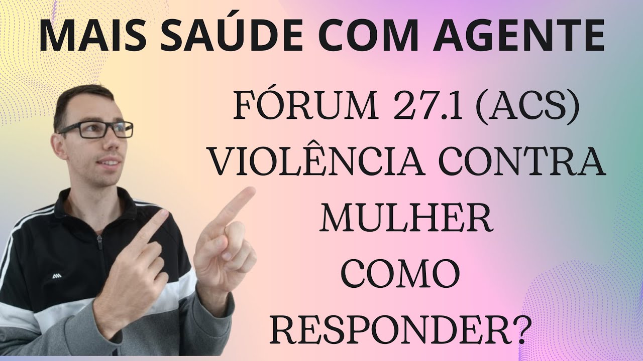 COMO RESPONDER O FÓRUM DA DISCIPLINA 27.1 (ACS) O FÓRUM E FÁCIL? O TEMA DELE E MUITO IMPORTANTE