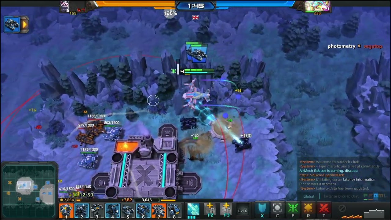 Airmech Strike - Photometry vs Segatop - Map Storm - Slice of Game