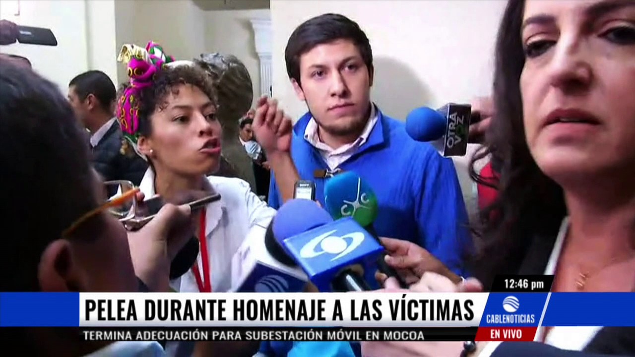 ‘Estudien vagos’: el polémico grito de Cabal a unos manifestantes