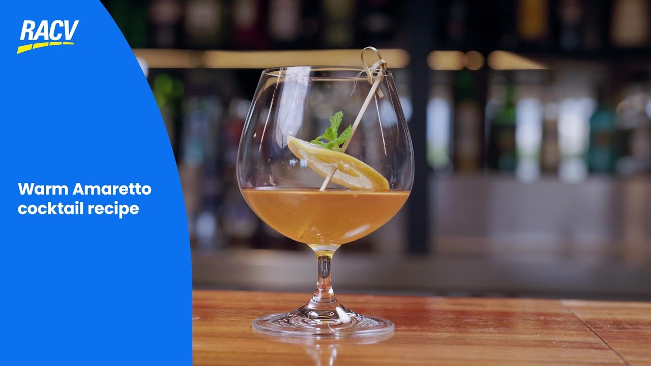 Try this delicious warm amaretto cocktail recipe