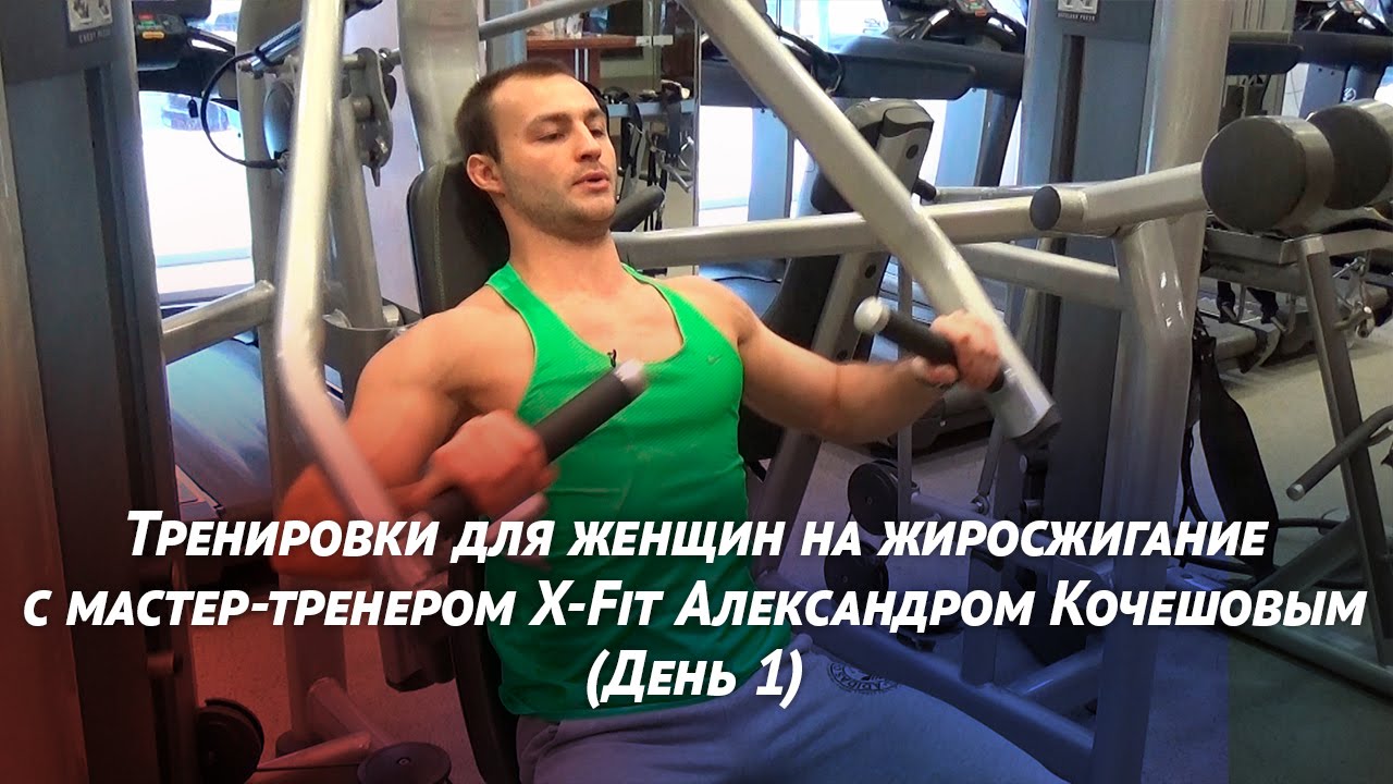 Тренировки для женщин на жиросжигание: день 1 -  стресс тренировка