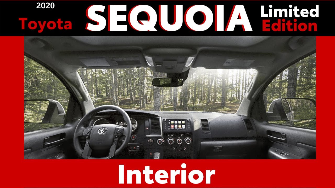 2020 Sequoia Limited Interior Overview | Smart Toyota