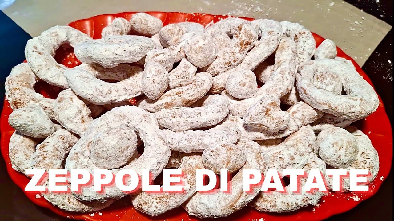 ZEPPOLE DI PATATE SOFFICISSIME 🥔 Il Segreto per non farle Unte! 🍩