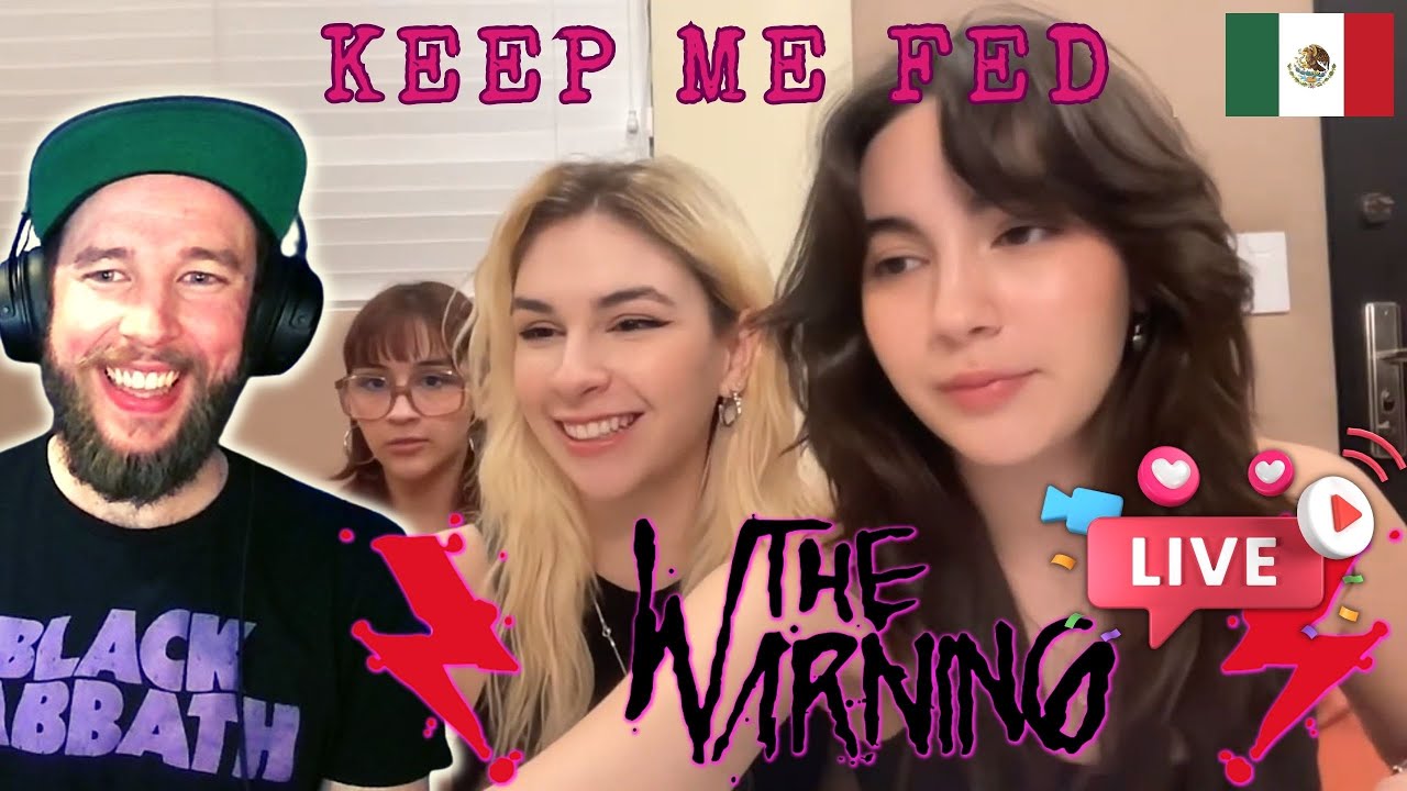 WE'RE SO LUCKY TO HAVE THESE SISTERS | KEEP ME FED ALBUM ANNOUNCEMENT | REACTION #thewarning #mexico