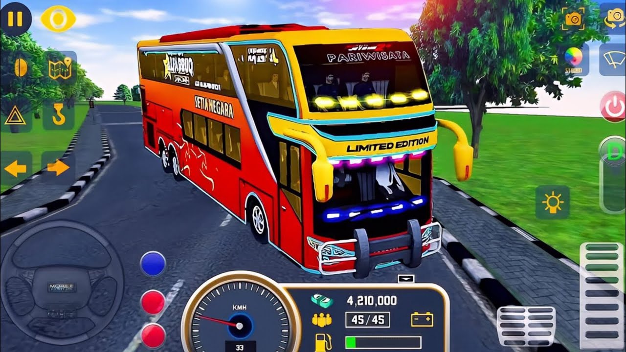 Mobile Bus Simulator: Bus Driving Game - Android gameplay HD