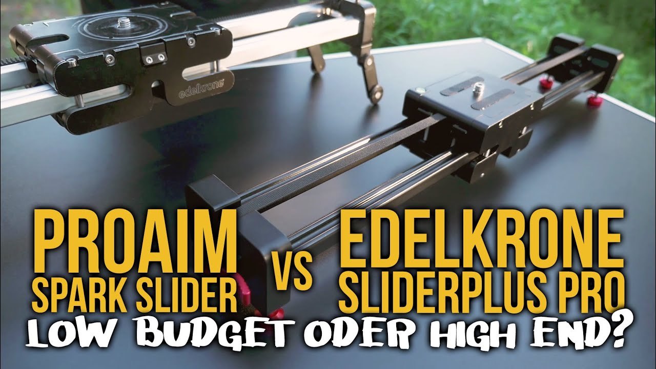 ProAim Spark Slider vs. Edelkrone SliderPlus Pro Review