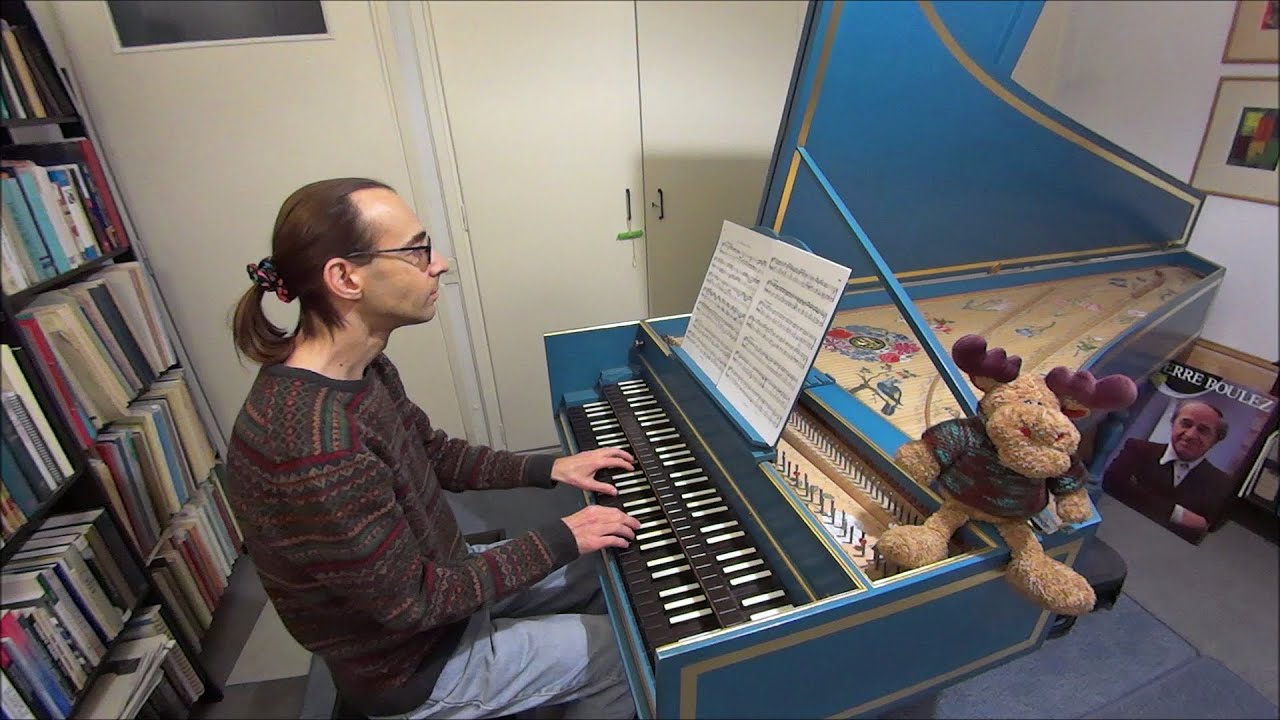 Pachelbel: Suite in f sharp minor. John Moraitis, harpsichord.