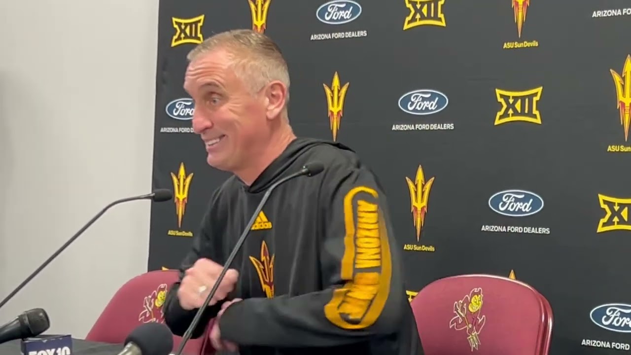 Arizona State's Head Coach Bobby Hurley Praises ASU After Win Over Utah