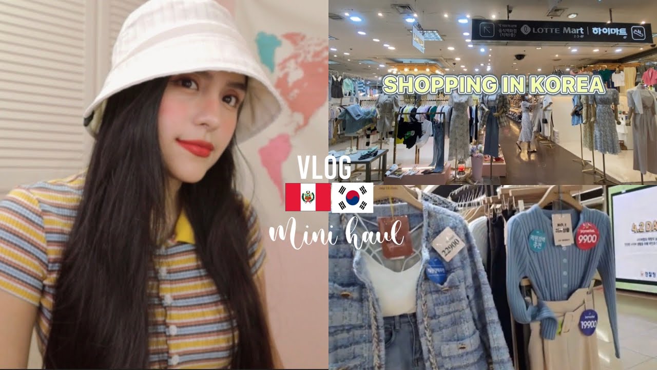 COMPRANDO ROPA COREANA 🇰🇷👖buena bonita y barata en los subways 😏 (peruana en corea del sur)