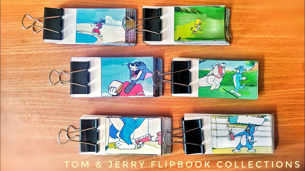 Tom & Jerry Flipbook Collection - The Six in a Row🍿🍿 