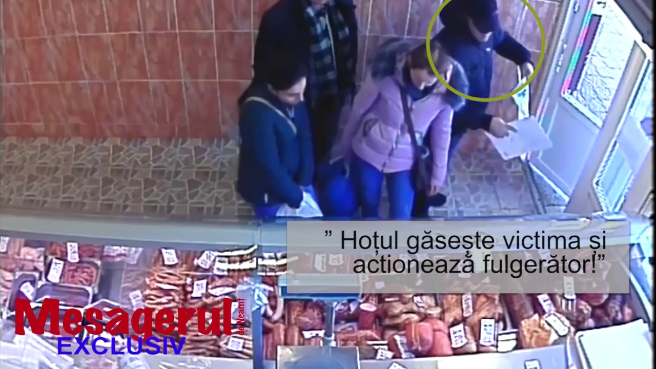 Jaf în Piata Centrala Piatra Neamț