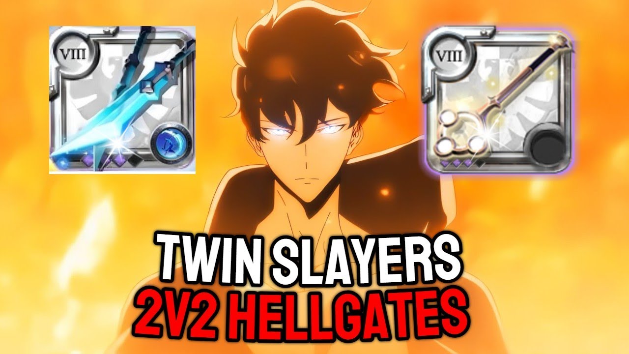 Twin-Slayers Solo-Leveling Montage | 2v2 HELLGATES | PVP | Albion Online