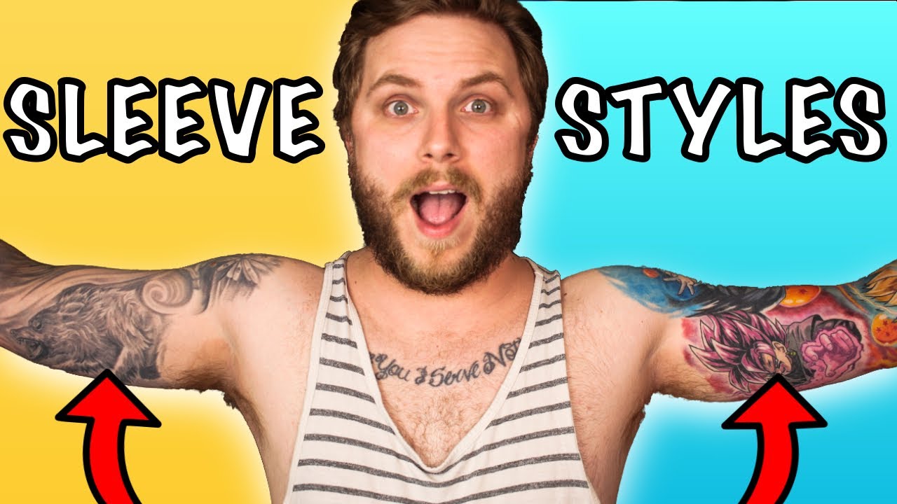 The Different TYPES Of SLEEVE TATTOOS & What One Is BEST For YOU!