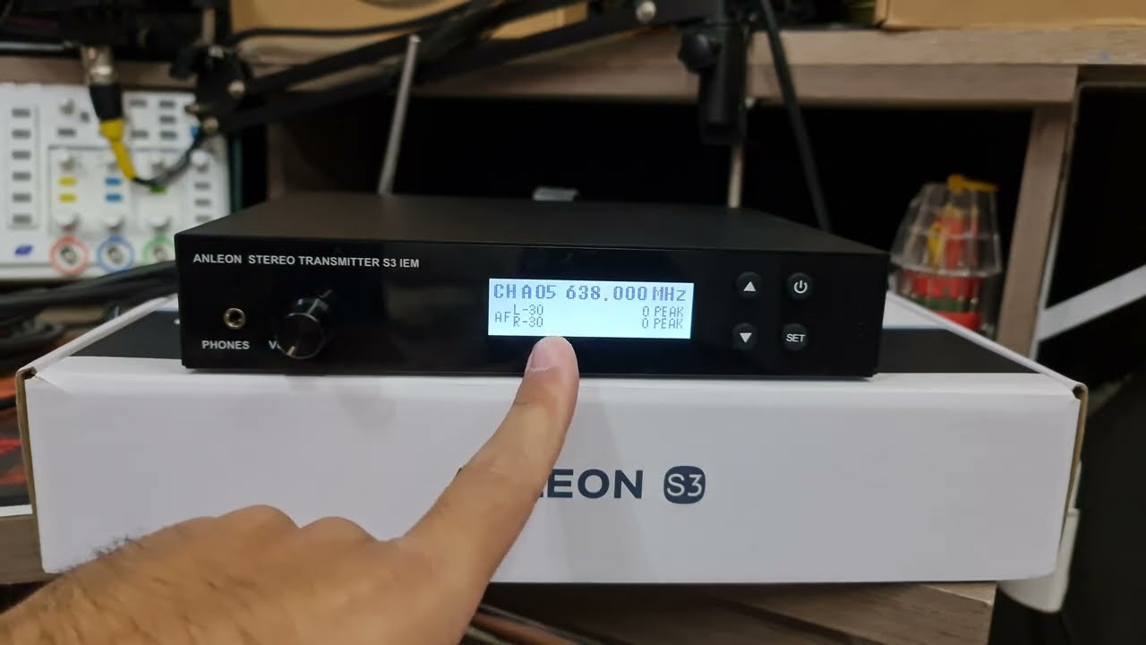 in ear Anleon S3 - Monitor de palco do Aliexpress Estéreo - ISSO PRESTA?