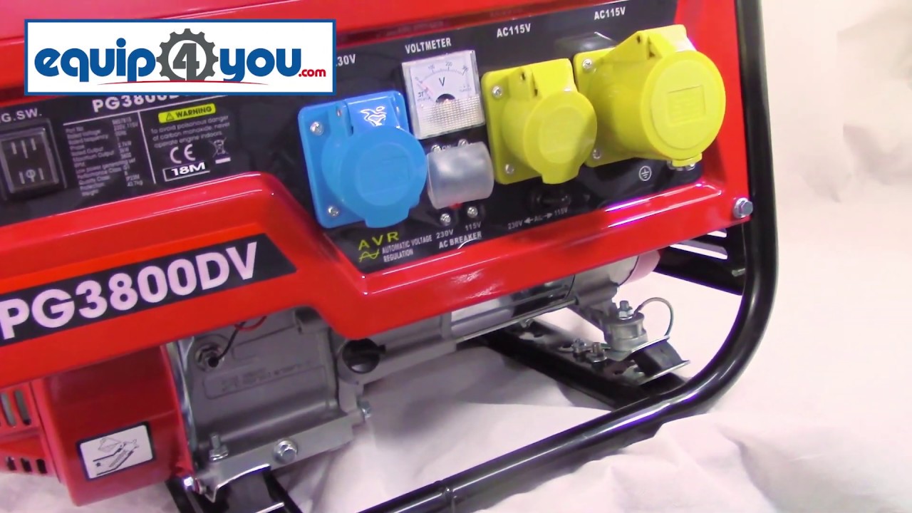 Walkthrough: Clarke PG3800DV 3000 Watt Petrol Generator