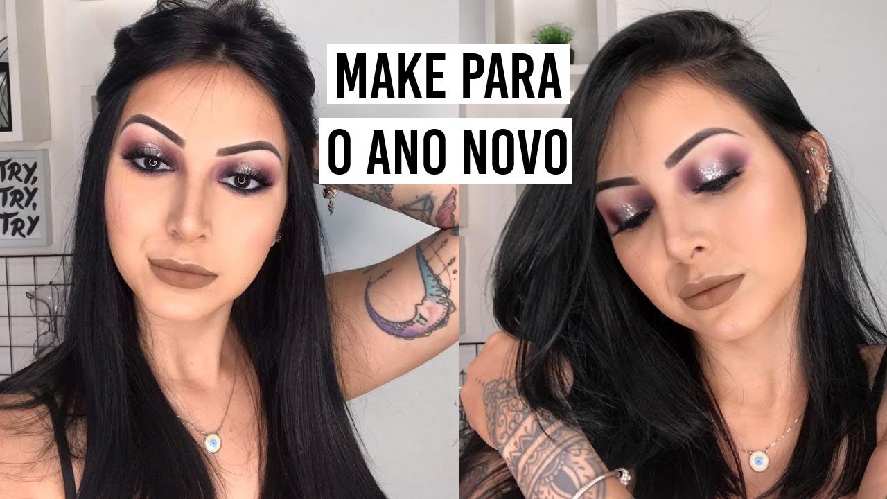 MAQUIAGEM PARA O ANO NOVO